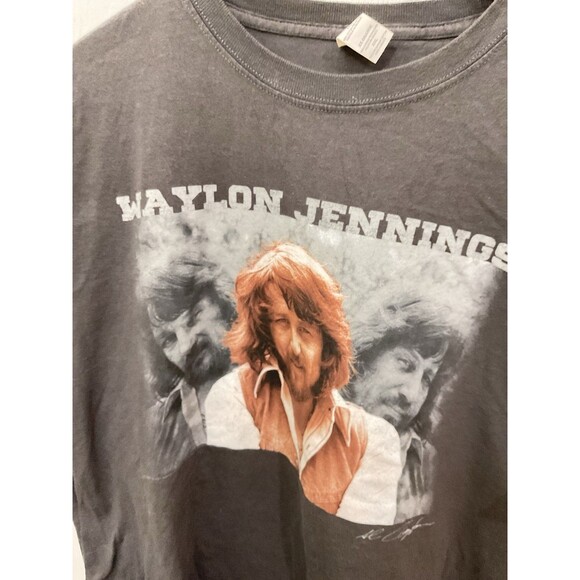 waylon jennings t shirt - Picture 4 of 4